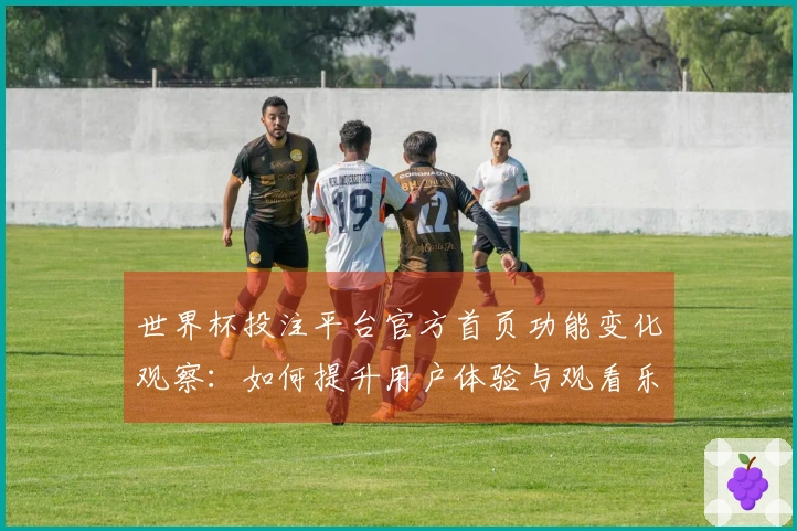 世界杯投注平台官方首页功能变化观察：如何提升用户体验与观看乐趣